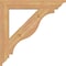 Ekena Millwork Funston Traditional Smooth Bracket, Western Red Cedar, 3 1/2"W x 26"D x 26"H BKT04X26X26FST01SWR - alternate 3